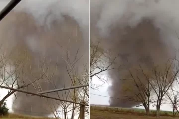 Sorpresa y temor en Santa Fe por un tornado que golpeó zonas rurales Sorpresa y temor en Santa Fe por un tornado que golpeó zonas rurales