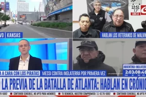 El aliento de Veteranos de Malvinas de Río Grande para la Selección Argentina antes del duelo ante Inglaterra: “Trae a flote muchos sentimientos, pero es un partido” El aliento de Veteranos de Malvinas de Río Grande para la Selección Argentina antes del duelo ante Inglaterra: “Trae a flote muchos sentimientos, pero es un partido”