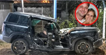 Pareja de Comodoro Rivadavia murió en Mendoza: un árbol aplastó su camioneta y su hija se salvó de milagro Pareja de Comodoro Rivadavia murió en Mendoza: un árbol aplastó su camioneta y su hija se salvó de milagro