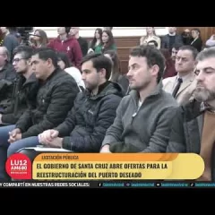 Puerto Deseado: Claudio Vidal anunció una millonaria obra para mejorar la infraestructura portuaria