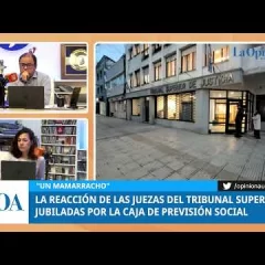 Paula Ludueña afuera del Poder Judicial de Santa Cruz: “Vamos a ver cómo responden nuestros colegas”