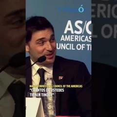 ¿Quién tiene Tinder? La inesperada pregunta de Nacho Torres en el Council of the Americas