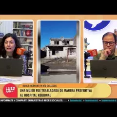Dos incendios sacudieron Río Gallegos: una mujer herida y una familia que perdió todo
