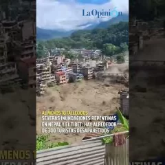 Tragedia en Nepal: 95 muertos y cientos de desaparecidos tras las inundaciones