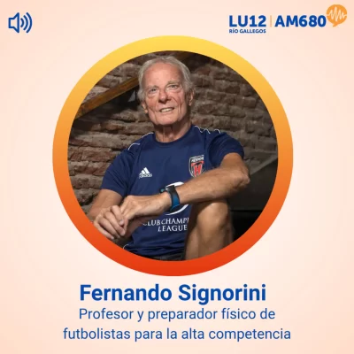 Fernando Signorini, el preparador de Maradona, llega a Río Gallegos Fernando Signorini, el preparador de Maradona, llega a Río Gallegos
