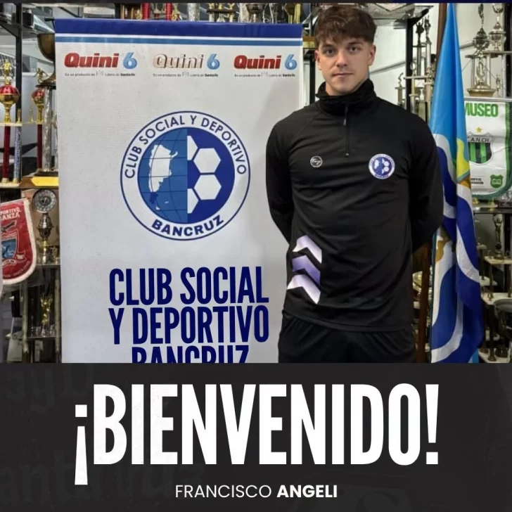 Bancruz incorporó a Francisco Angeli para reforzar su delantera Bancruz incorporó a Francisco Angeli para reforzar su delantera