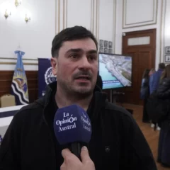 Aberastain valoró la recuperación portuaria y llamó a trabajar para que “Deseado sea un centro logístico para la provincia y el mundo”