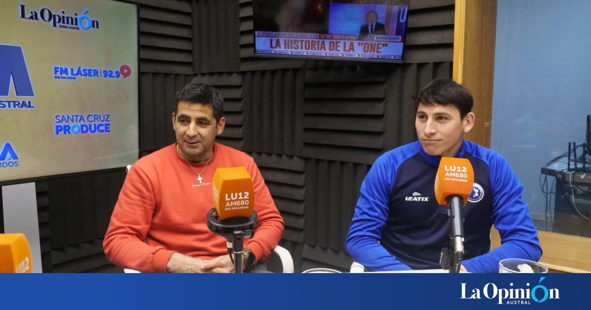 Carlos Oliva e Ignacio Montes en los estudios de LU12