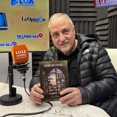 El escritor César Ferro presentará su nuevo libro “No juegues con eso”
