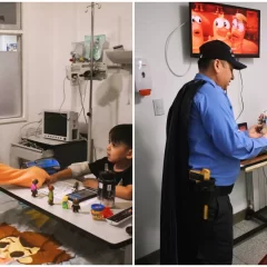 Servicio Penitenciario y Policía de Santa Cruz agasajó a los niños internados