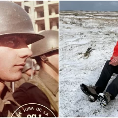 Eduardo Canitrot, el veterano de guerra que hizo flamear la bandera argentina en las Malvinas, en LU12 AM680: “Hoy estoy en paz, cumplí”