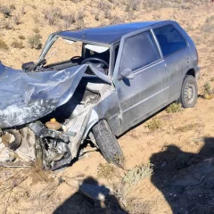Accidente en la Ruta 12: un conductor fue trasladado al hospital tras un choque