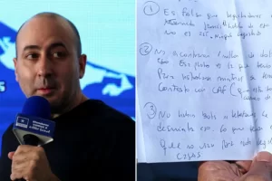 Los 8 puntos de la carta de Fernando Cerimedo para rechazar las acusaciones tras el intento de femicidio de su expareja Los 8 puntos de la carta de Fernando Cerimedo para rechazar las acusaciones tras el intento de femicidio de su expareja