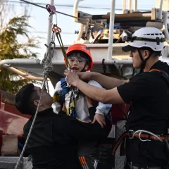 Aike Jugar convocó a cientos de niños y niñas en el Atlético Boxing Club