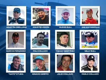 12 pilotos de Santa Cruz corren en el Turismo Pista: los hermanos Bull primeros en los entrenamientos entre los titulares 12 pilotos de Santa Cruz corren en el Turismo Pista: los hermanos Bull primeros en los entrenamientos entre los titulares