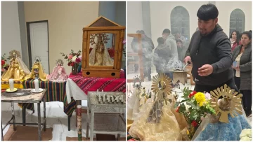 Devotos se preparan para celebrar a la virgen de Urkupiña: “Nuestra fe trasciende nacionalidades” Devotos se preparan para celebrar a la virgen de Urkupiña: “Nuestra fe trasciende nacionalidades”