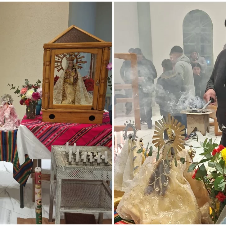 Devotos se preparan para celebrar a la virgen de Urkupiña: “Nuestra fe trasciende nacionalidades” Devotos se preparan para celebrar a la virgen de Urkupiña: “Nuestra fe trasciende nacionalidades”
