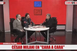 César Milani en Crónica Streaming: “Fue un error bajar el cuadro de Videla”
