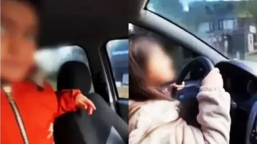 “Me lleva a El Bolsón”: inhabilitaron a conductor que grabó a su hija de 9 años manejando un auto en Chubut “Me lleva a El Bolsón”: inhabilitaron a conductor que grabó a su hija de 9 años manejando un auto en Chubut