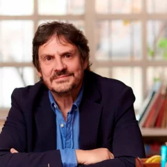 Felipe Pigna, Facundo Pastor, Fernando Signorini y Diego frenkel, en la feria del libro de Santa Cruz