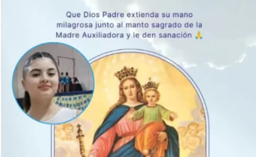 Piden una cadena de oración por Milena, una joven gimnasta de Puerto Deseado Piden una cadena de oración por Milena, una joven gimnasta de Puerto Deseado