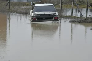 Las lluvias provocaron anegamientos y cortes de energía en distintos sectores de Río Gallegos