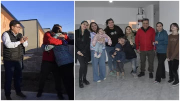 “Lo soñé”: la emoción de la familia Buchhrost-Gómez en la entrega de la casa propia “Lo soñé”: la emoción de la familia Buchhrost-Gómez en la entrega de la casa propia