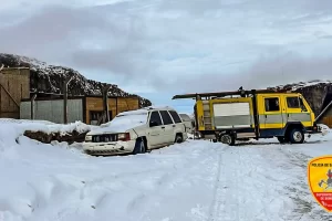 Una falla eléctrica provocó un incendio en una vivienda y bomberos evitaron que se propagara Una falla eléctrica provocó un incendio en una vivienda y bomberos evitaron que se propagara