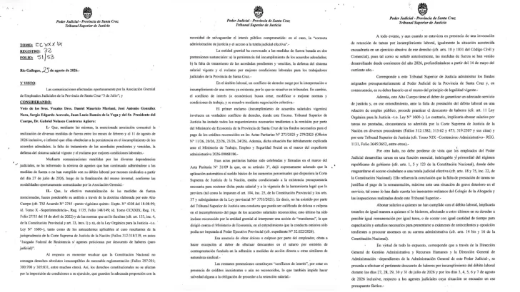 Judiciales cuestionó los descuentos y reclamó el cumplimiento de los acuerdos salariales