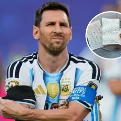 La carta completa con la que Lionel Messi anunció su retiro de la Selección argentina