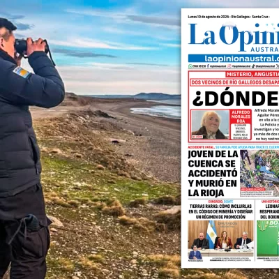 César Agustín Aguilar Pérez y Alfredo Abel Morales Roa: dos desaparecidos y una búsqueda que mantiene en vilo a Río Gallegos