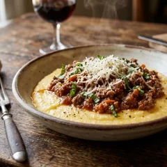Recetas para fin de mes: cómo lograr una polenta bien cremosa con salsa boloñesa