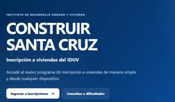 Construir Santa Cruz ya tiene 300 inscripciones: cómo anotarse y cuáles son los requisitos Construir Santa Cruz ya tiene 300 inscripciones: cómo anotarse y cuáles son los requisitos