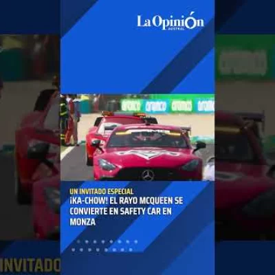 El Rayo Mcqueen correrá en Monza por los 20 años de Cars El Rayo Mcqueen correrá en Monza por los 20 años de Cars