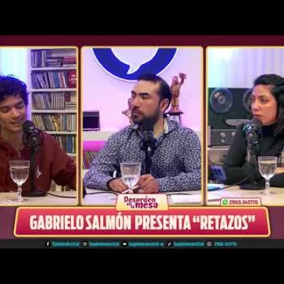 Gabrielo Salmón presenta “Retazos” en la 32ª Feria del Libro de Santa Cruz Gabrielo Salmón presenta “Retazos” en la 32ª Feria del Libro de Santa Cruz