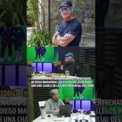 Fernando Signorini, el histórico entrenador del “10”, en Radio LU12