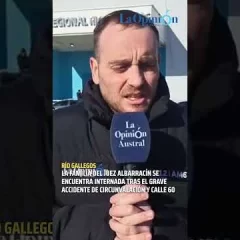 La familia del juez Albarracín continúa internada tras el fuerte choque en calle 60 y circunvalación