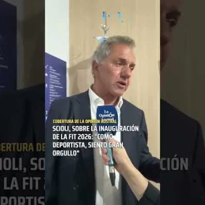 Scioli, sobre la inauguración de la FIT 2026: “Como deportista, siento gran orgullo”