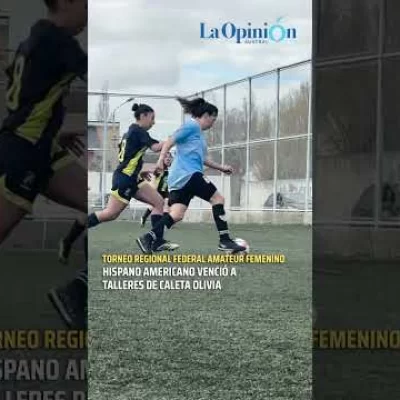 Las chicas de Hispano eliminaron a Talleres de Caleta Olivia