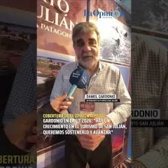 Gadonio en la FIT 2026: “Hay un crecimiento en el turismo de San Julián, queremos sostenerlo”