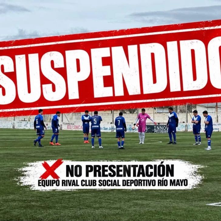 No hubo partido: Río Mayo no se presentó ante San Julián No hubo partido: Río Mayo no se presentó ante San Julián