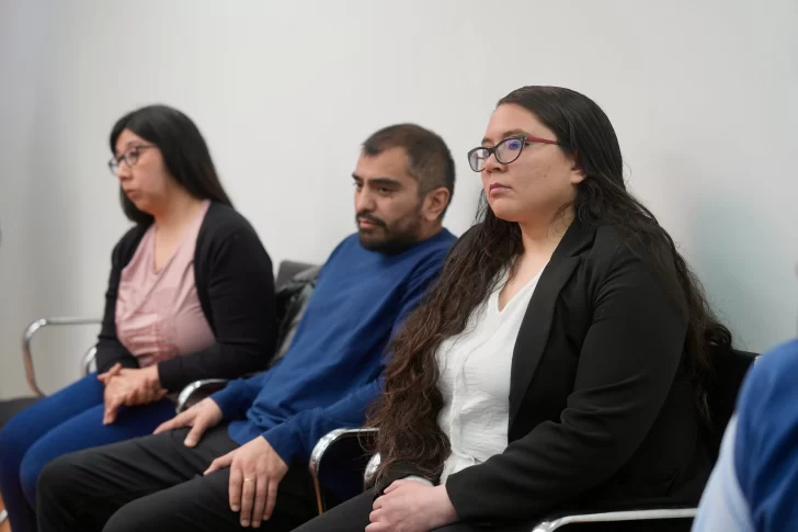  Algunos de los representantes de los trabajadores durante el encuentro.
