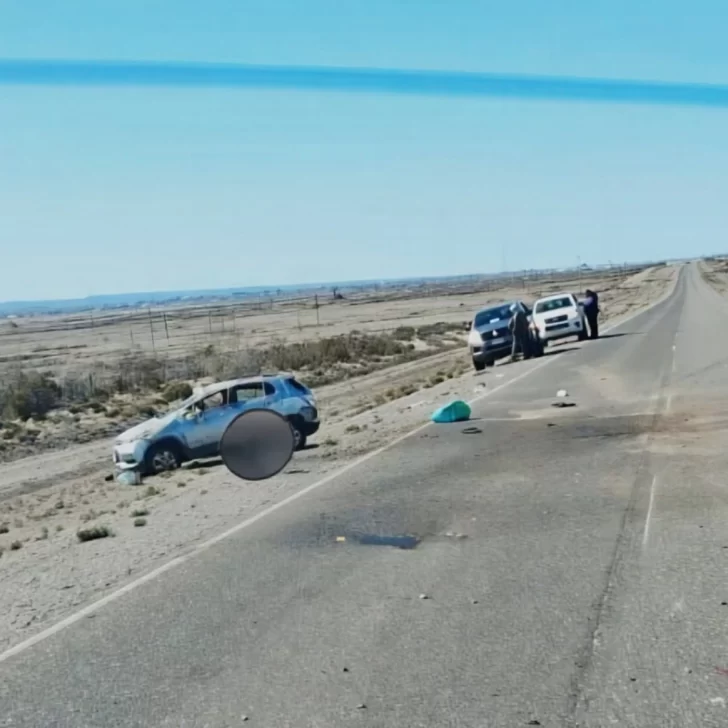 Una mujer perdió la vida tras un violento accidente entre Las Heras y Perito Moreno sobre la Ruta Provincial 43 Una mujer perdió la vida tras un violento accidente entre Las Heras y Perito Moreno sobre la Ruta Provincial 43