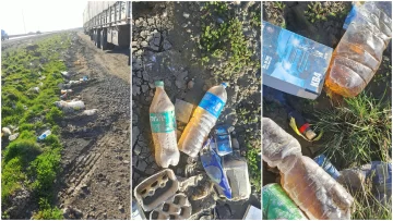 Botellas con orina y residuos, el minibasural que crece y preocupa a los vecinos del barrio Padre Olivieri Botellas con orina y residuos, el minibasural que crece y preocupa a los vecinos del barrio Padre Olivieri
