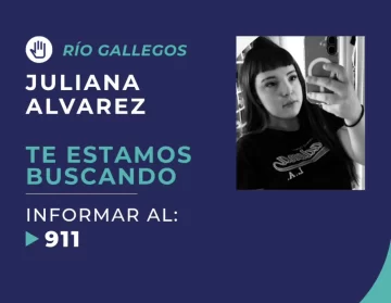 Buscan a una adolescente de 15 años desaparecida en Río Gallegos Buscan a una adolescente de 15 años desaparecida en Río Gallegos