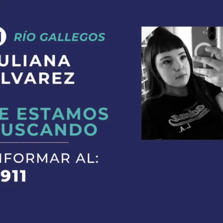 Buscan a una adolescente de 15 años desaparecida en Río Gallegos Buscan a una adolescente de 15 años desaparecida en Río Gallegos