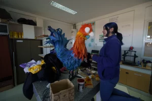 “Moana” se prepara para el desfile: estudiantes del Secundario N° 41 ultiman los detalles de su carroza “Moana” se prepara para el desfile: estudiantes del Secundario N° 41 ultiman los detalles de su carroza