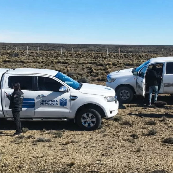 Sorprendieron a un grupo de hombres mientras cazaban cerca de Tres Cerros Sorprendieron a un grupo de hombres mientras cazaban cerca de Tres Cerros