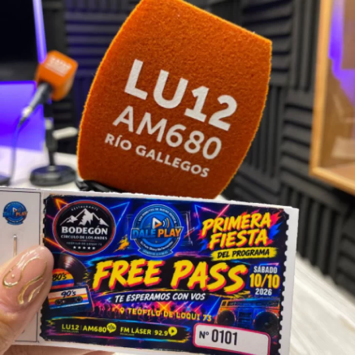 Dale Play prepara su primera fiesta en Río Gallegos: ¡buscá tu free pass! Dale Play prepara su primera fiesta en Río Gallegos: ¡buscá tu free pass!