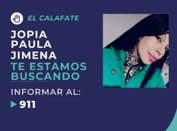 Piden ayuda para localizar a una vecina de El Calafate desaparecida Piden ayuda para localizar a una vecina de El Calafate desaparecida